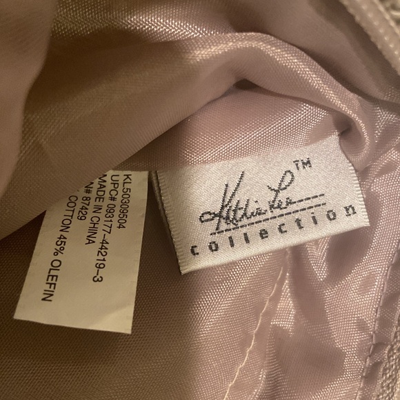 ❤️Kithie Lee Collection Cross Body Shoulder Handbag Small woven Fabric - Picture 4 of 5